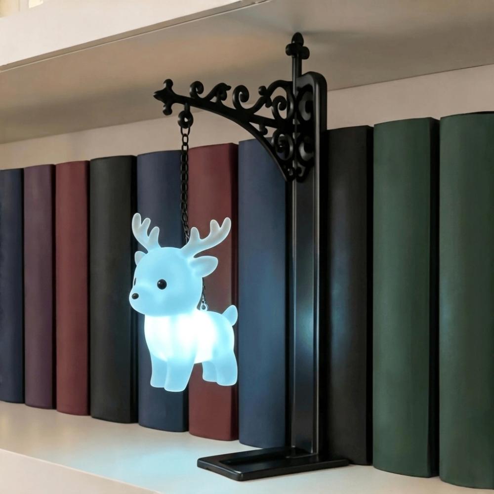 Wrought Iron Owl Bookshelf Lamp Vintage Bookend Shelf Lamp Reading Nook Light  Birthday Gift
