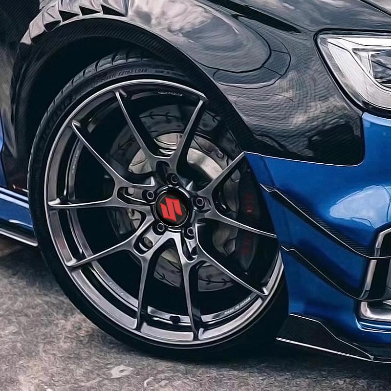 56mm Emblemat Naklejka na Piastę Koła Samochodowego Naklejka na Koło dla Suzuki Swift Jimny Grand Vitara Samurai Spacia Liana GSR GSR750 GSR600 SV 650