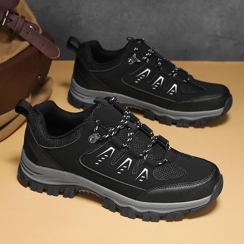 Outdoor hiking cargo shoes casual versatile sports hiking shoes 2025 new mesh breathable trendy shoes fashionable men's shoes