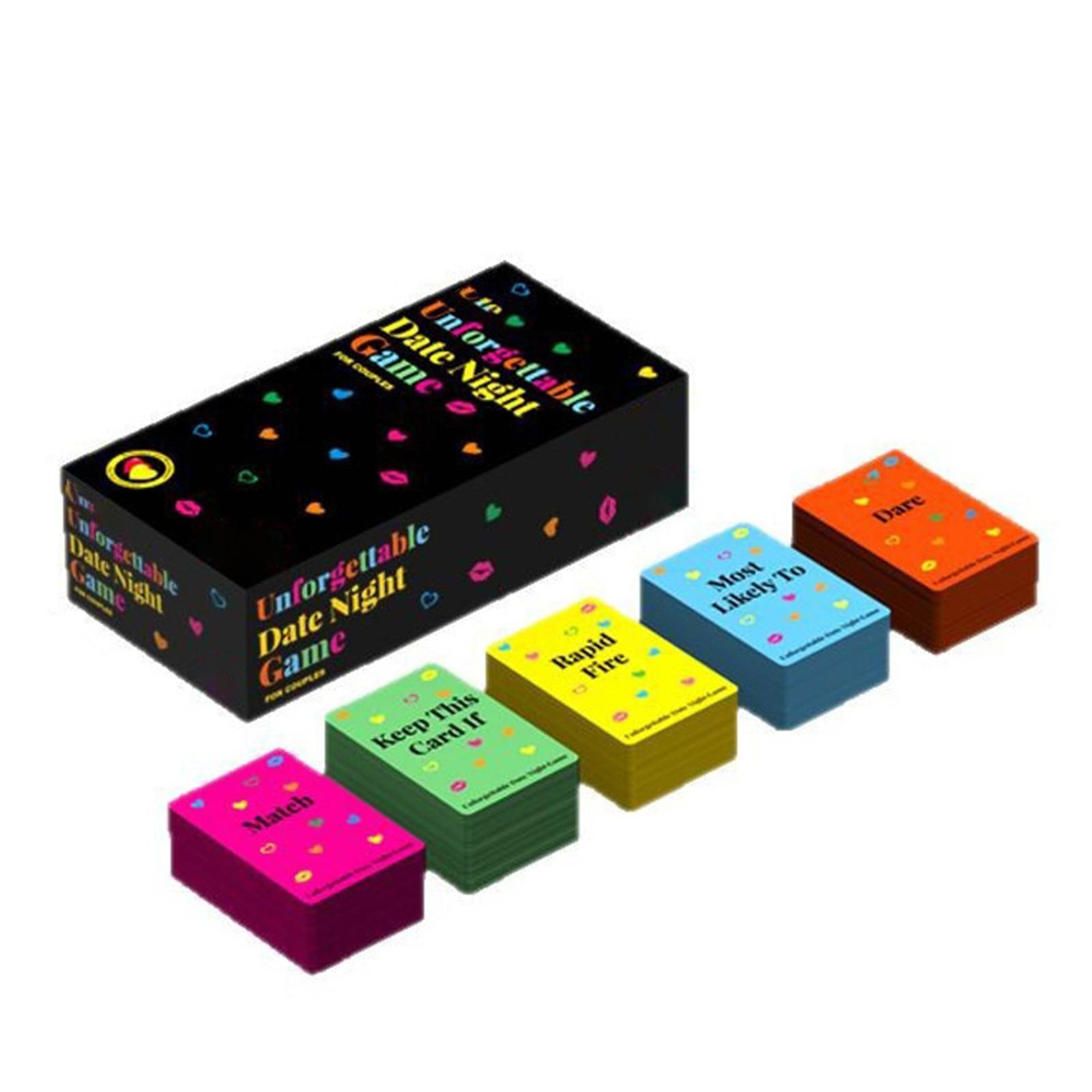 

Свидание для пар Настольная игра Карточная игра Карта Игра для двоих Взрослая игра One Size