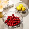 Annual Fruit Plate Living Room Coffee Table Household Light Luxury High-End Exquisite Fruit Plate Crystal Fruit Basin Snack Plate