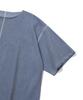 EPISODE UNTITLED Patch Needle Stitch T-Shirt_Blue