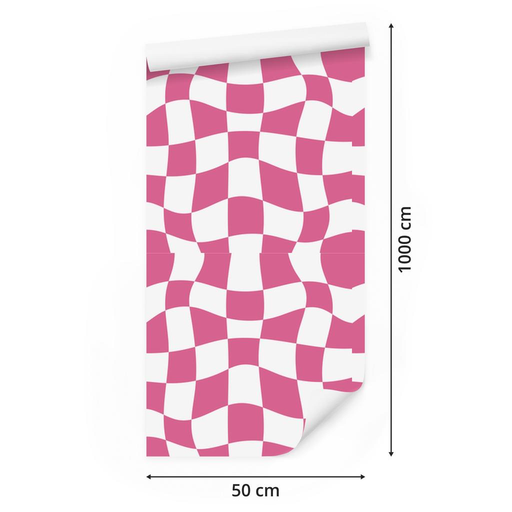 Wallpaper Free checkerboard powder pink, powder pink background 50x1000