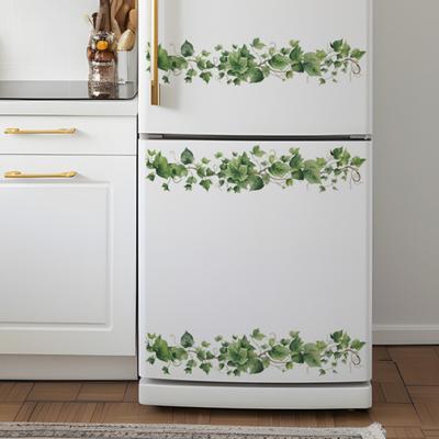 Yousheng Wall Sticker Self-Adhesive Leaf Wall Stickers Easy To Apply Leaf Decals Living Room Bedroom Dormitory Nature