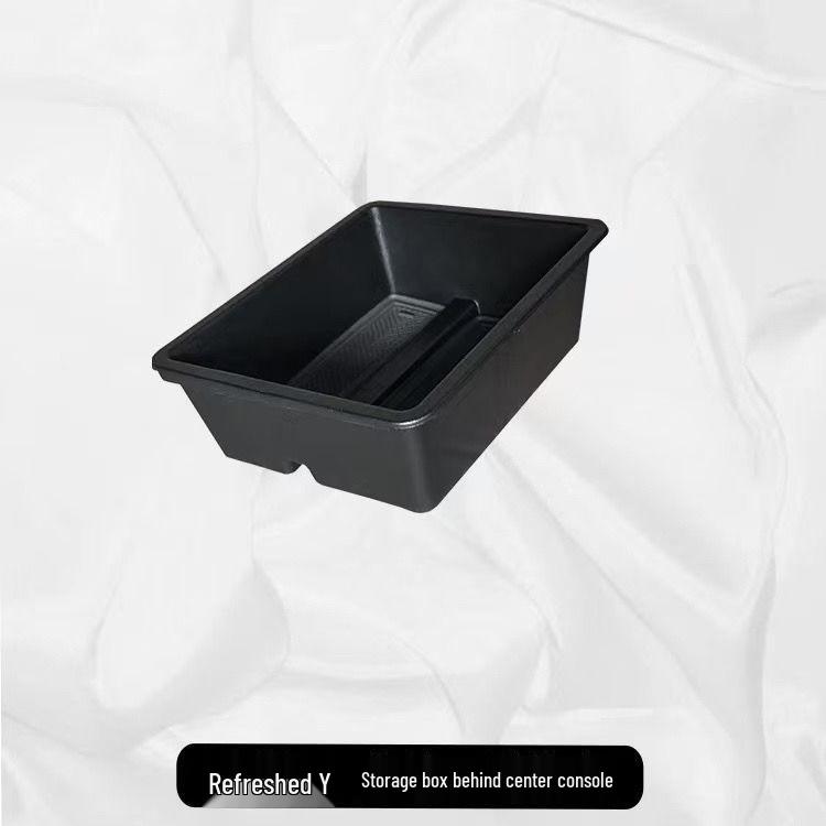 

Tesla Model 3/Y 2025 Center Console Push-Pull Armrest Storage Box.