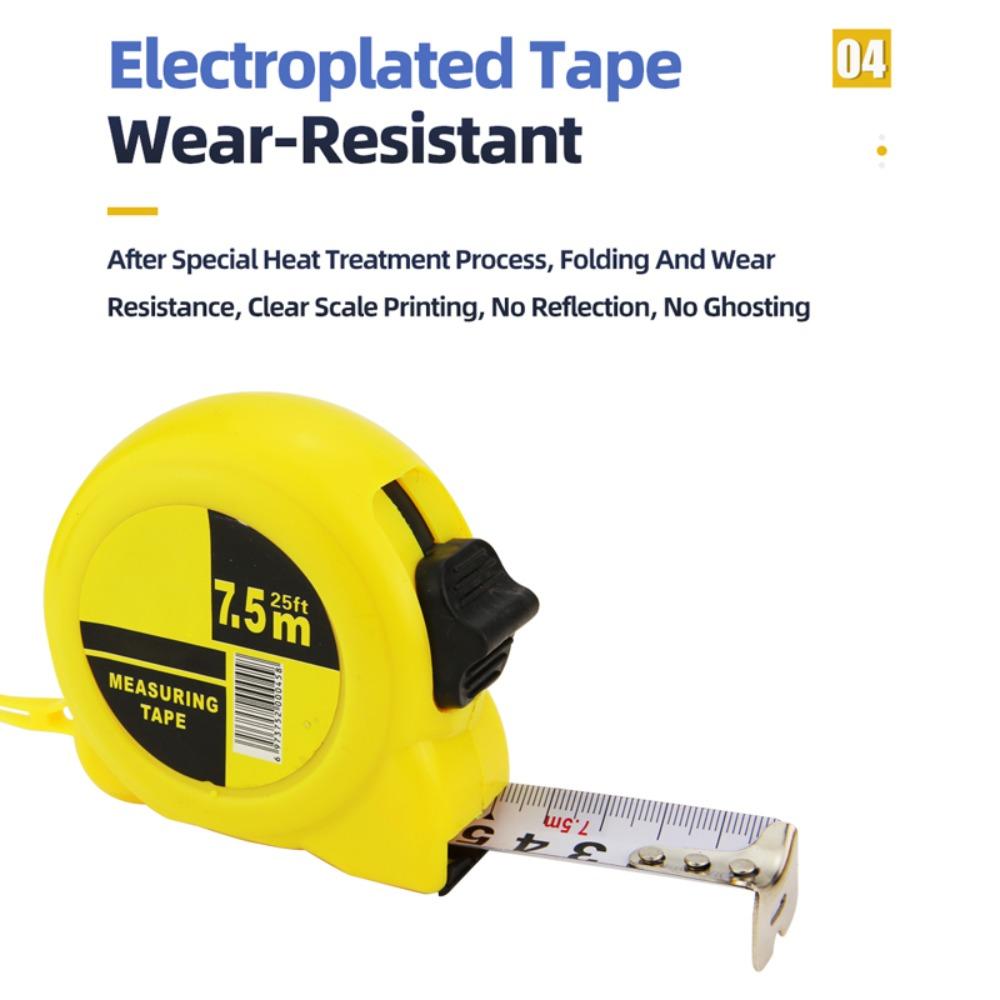 Retractable Metal Metric Distance Length Tape Measure Measurements Tape Meter Ruler Measuring Tape