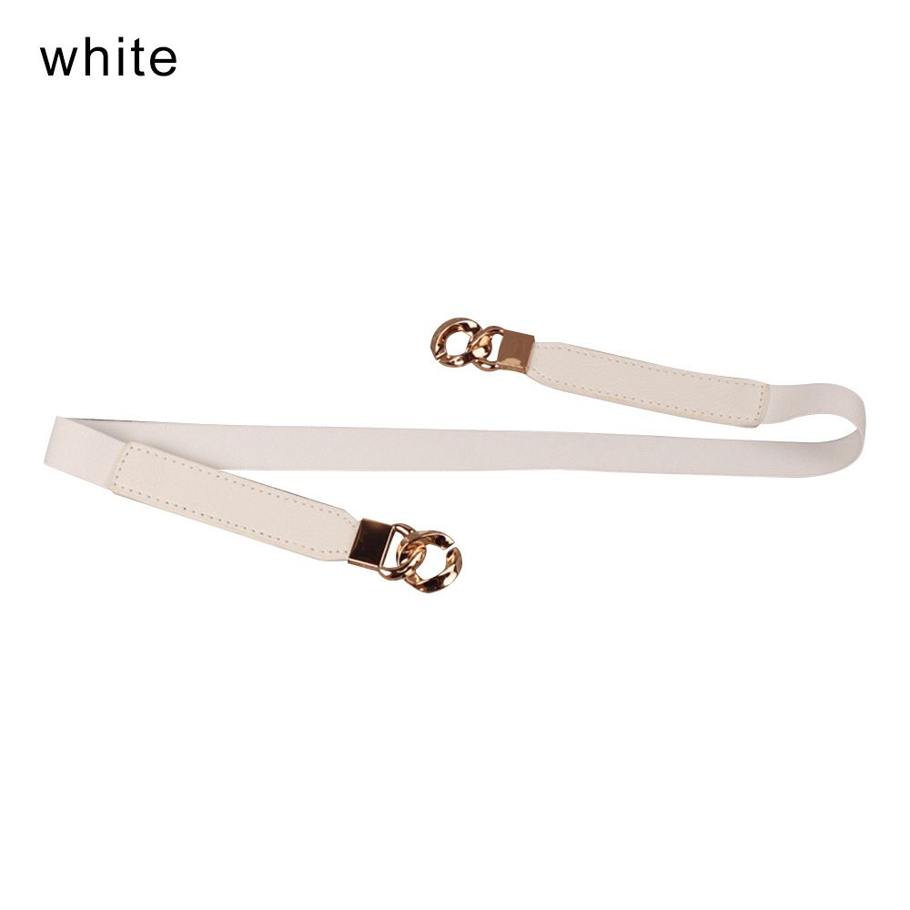 

Модные женские поясные ремни Эластичные ремни-стрейч Декоративный поясной ремень Поясной ремень белый