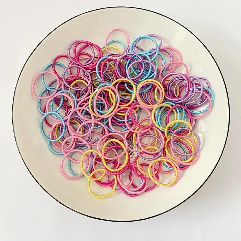 Kids Hair Accessories Hair Clips Set Floral Colorful Elastic Girls Hair Bands Baby Girl Barrettes Kid Hairpins Gift Set