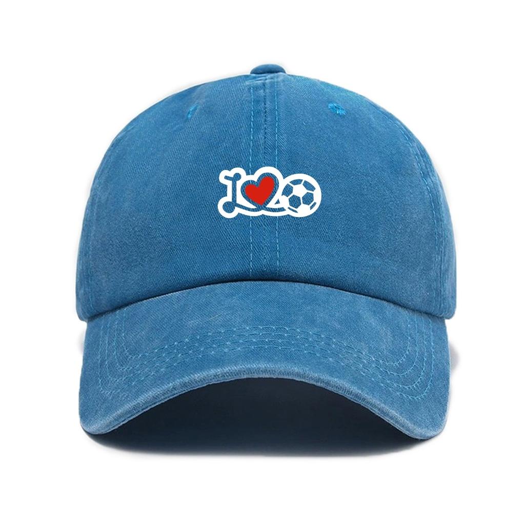 1pc Soccer Print Baseball Cap for Watch The Game,Perfect for Outdoor Activities and Urban Adjustable,Catering To Football Fans