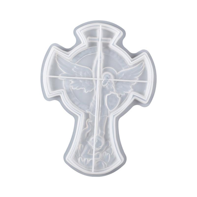 

Неправильная форма для подноса из смолы, форма для шкатулки из смолы, форма для эпоксидной смолы Архангел Михаил для поделок своими руками, украшения для дома 1