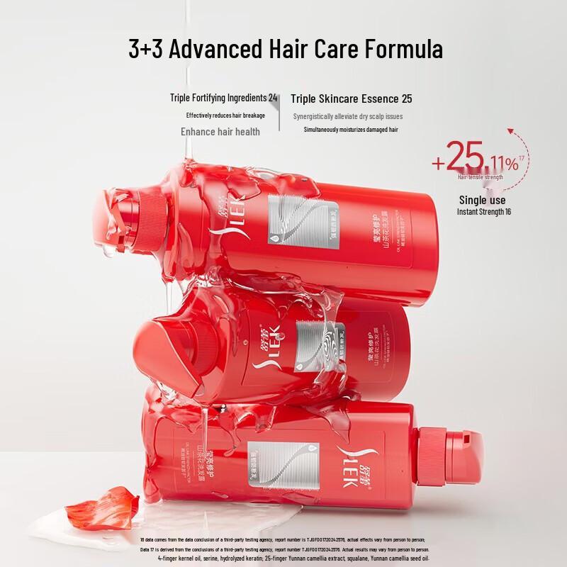 Slek Camellia Nourishing Repair Anti-dandruff Hair Care Gift Set