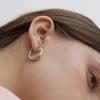 [Worn by Twice Jeongyeon] Pre449 Bold Round Drop Earrings