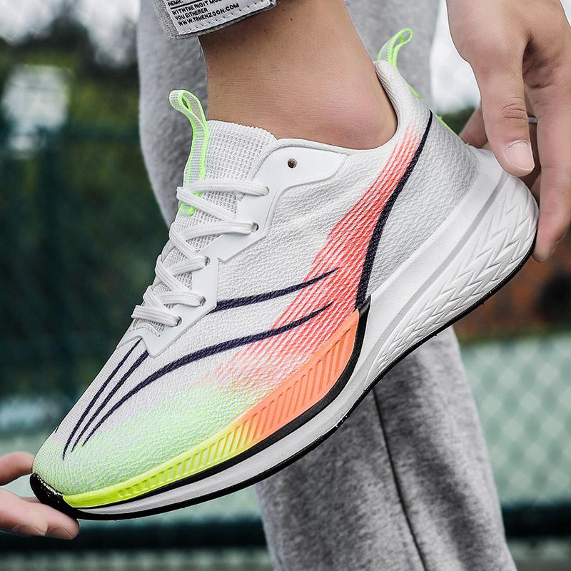 YRZL Men's Casual Running Sports Shoes Lightweight Breathable Fashion Mesh Sneakers Man Non Slip Running Shoes for Men Sneakers