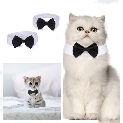 Accessories Weddings Cat Kitten Necktie Bows Dog Bow Tie Cat Tuxedo Collar Pet Formal Tuxedo