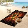 Belgien Fußball Druck Strandtuch Schnelltrocknend Super Saugfähig Weich Badetuch zum Schwimmen Strand Reisen Fan Souvenir Geschenk