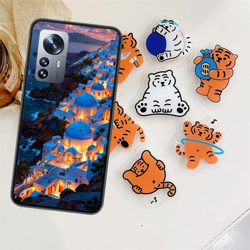 Greece In Summer. Santorini Phone Case For Xiaomi Poco X7 X6 M8 M7 M6 M4 M3 X4 Pro F7 Ultra M5S Mi 14 14T 15 15T 12T 10T Pro 12S