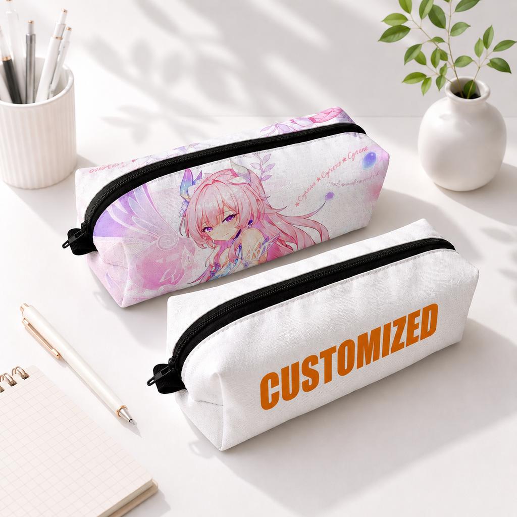 Factory Direct Custom Zipper Cosmetic Bag Logo Printed Nylon Makeup Pouch Eco-friendly Large Capacity Travel Pouch OEM
