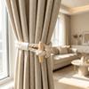 2Pcs Minimalist Curtain Buckles Adjustable Curtain Tie Rope Boho Curtain Tiebacks  Bedroom