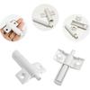 Jinyi Cabinet Door Damper Silent Damper Buffer, Kitchen Door Damper, Damping Pad 20pcs