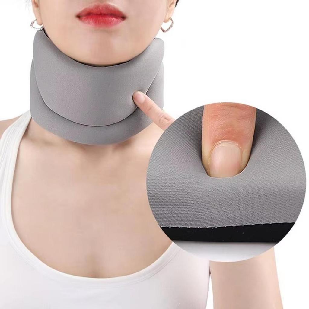 360 Degree Cervical Collar Neck Brace Wraps Stabilizes Vertebrae Collar for After Injury Neck Collar Sleeping Relief Neck Pa