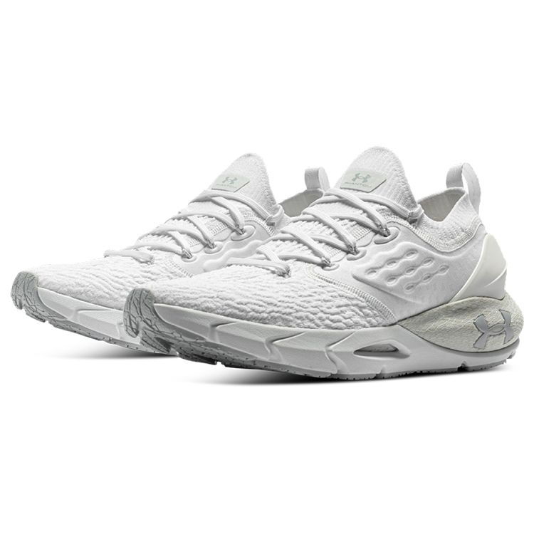 Under Armour HOVR Phantom 2 Comfortable Fabric Low Top Casual Running Shoes Men sneaker White 3025194-101
