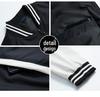 Hong Kong Style Color Block Waterproof Baseball Jacket - Men's Trendy Fashion for Spring & Autumn