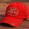 Cotton Distressed Embroidered Cap NOT DEAD YET & DD-214 Veteran's Baseball Caps Vintage Design Hats GZW