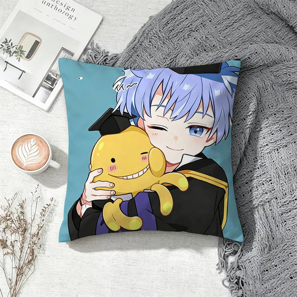 Assassination Classroom Nagisa Shiota  Double-Sided Printed Cushion Cover Bedroom Bedside Sofa Pillow Case