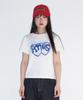 AMES-WORLDWIDE Heart Spray Tee White