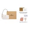 Coach Borsa a mano Nolita 19 con logo metallico e chiusura a zip in ecopelle Piccola Borsa da donna Bianca CW426-IMXU5