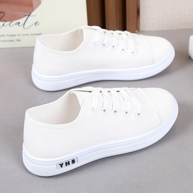 Canvas Shoes Women, Cloth Shoes Single Shoes Students Casual Breathable Non-slip Soft Bottom Women's Shoes