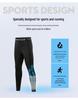 Boys' Quick-Dry Running Tights & Fitness Base Layer Set for Autumn/Winter