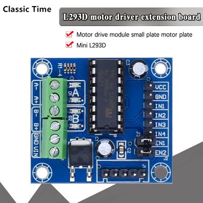 Mini 4CH 4 Channel Motor Drive Driver Shield L293 L293D Expansion Board Module