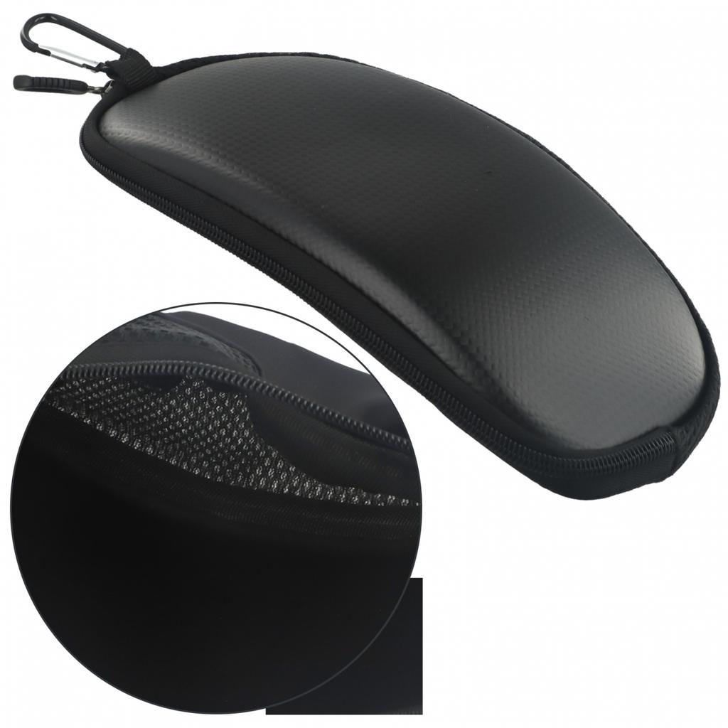 Black Glasse Case Box Case Eyewear Hard Case Bag PU