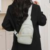 PU Chest Bag Large Capacity Retro Women's Shoulder Bag