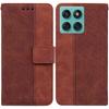 For Motorola Edge 60 5G/60 Fusion 5G Case Geometry Pattern Leather Wallet Phone Cover with Wrist Strap