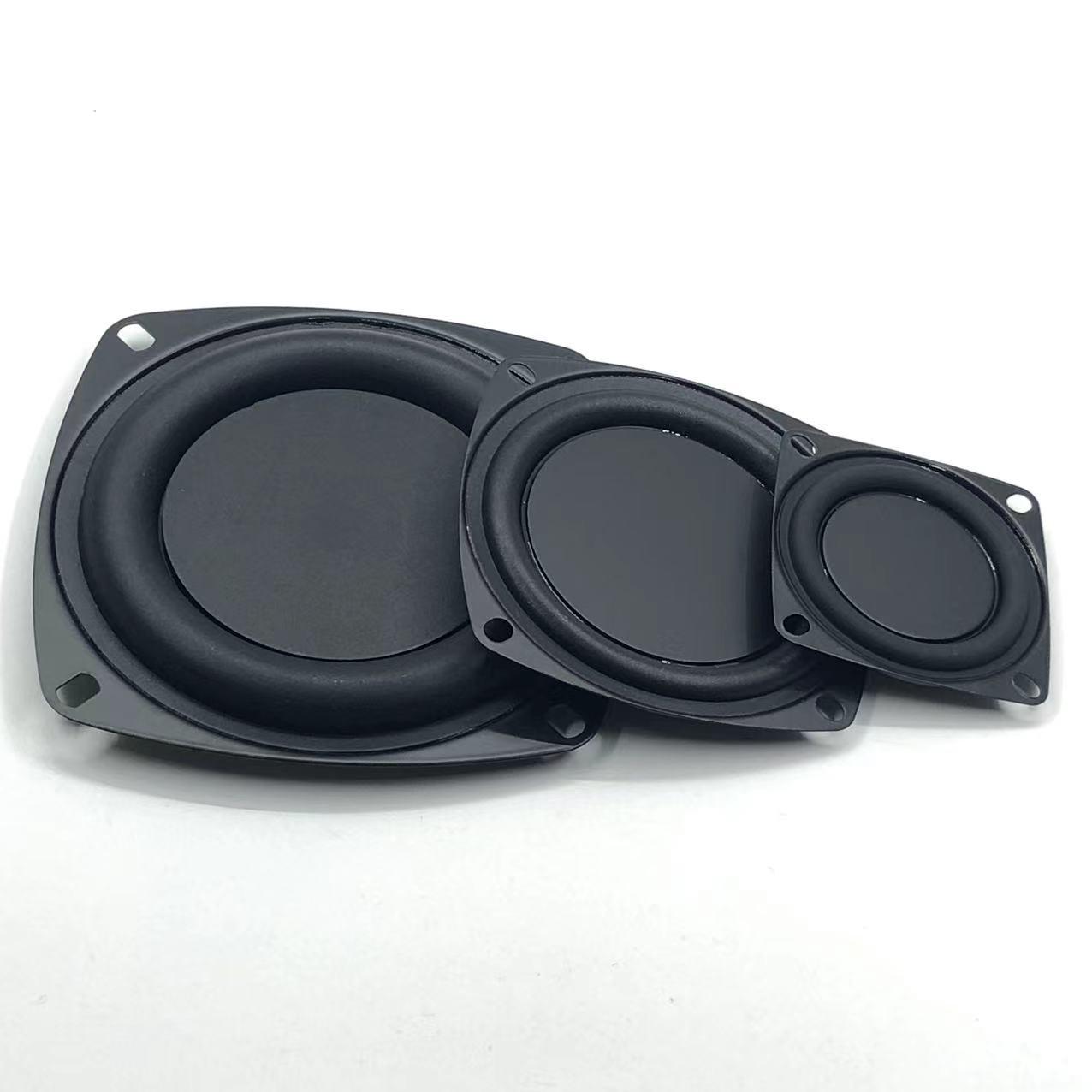 2.5  Lace CD Pattern 65MM Passive Radiator for Low-Frequency Bass Amplifier Speaker Dark Gray 2-inch Diaphragm with Bracket