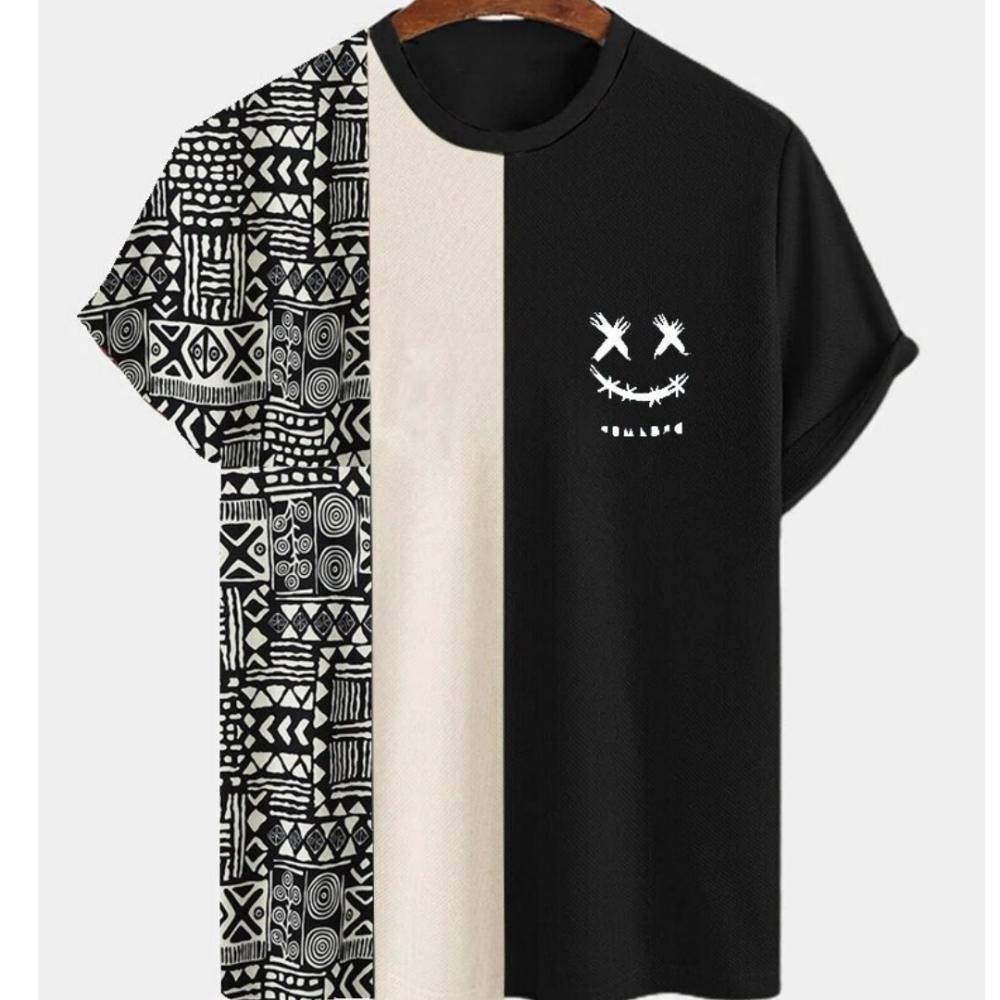 Fashion Vintage Totem Graphic T-Shirts 3D Print Summer Men's Woman Short Sleeve T Shirt Oversized Harajuku Top Tees Men Clothing
