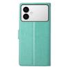 For Samsung Galaxy S26 Edge Wallet Case Butterfly Floral Imprint PU Leather Phone Cover with Wrist Strap