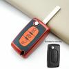 Tpu Flip Remote Car Key Case Cover Protector Shell For Citroen C2 C3 C4 C5 C6 Xsara Berlingo For Peugeot 207 307 308 407 607