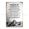 Psalm 121 Metal Plaque Design Kitchen Decoration Printing Poster Tin Sign Poster