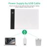 LED Light Pad   3mm  -Thin Drawing Board Copyboard Stepless Dimming USB Powered for Artist Animation Designing Sketching Calligraphy