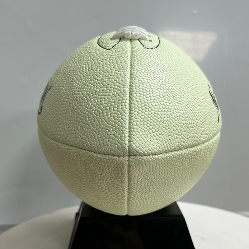 PU Reflective American Football Size 9 Adult Training Competition Machine Stitched Custom Engraving