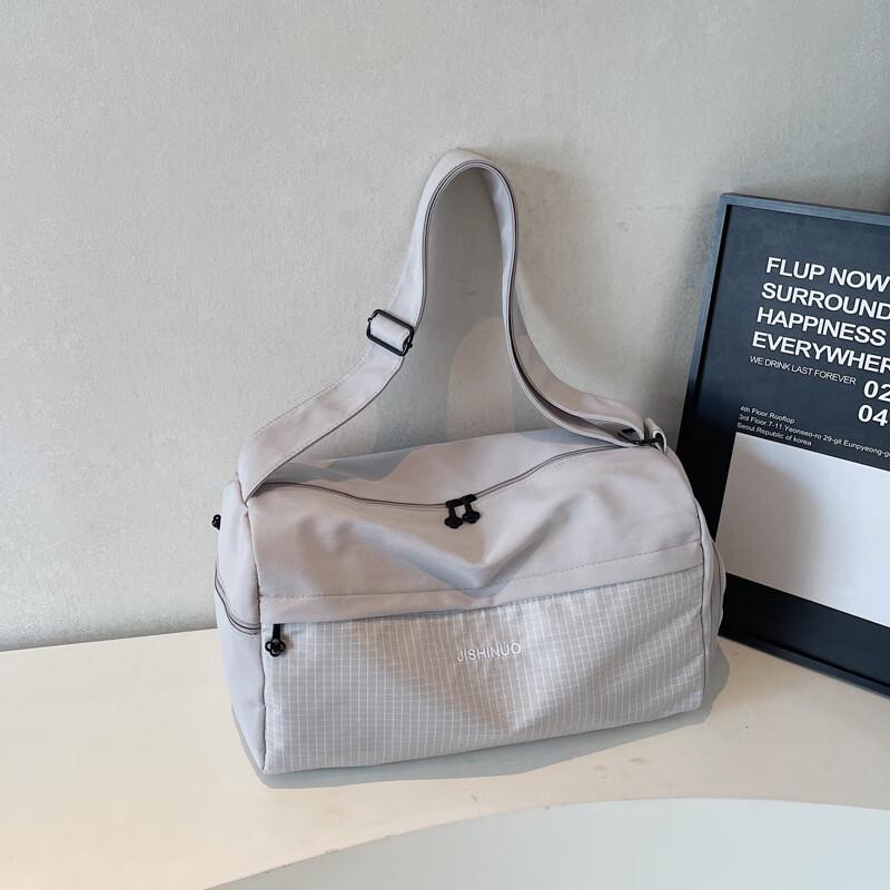 Sports Travel Messenger Bag with Dry Wet Compartment