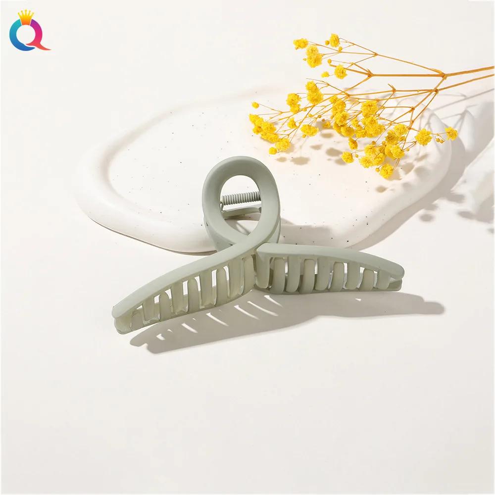 11-13cm Vintage Cross Hair Clip Large Barrette Crab Hair Claws Bath Ponytail Clip for Women Girls Claw Clip Hair Accessories