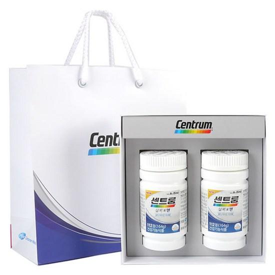 

Centrum Silver for Men Multivitamin Gift Set + Shopping Bag, 224 Tablets, 1 Set,Korean health food