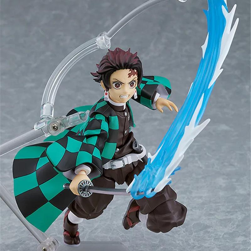 Anime Demon Slayer: Kimetsu No Yaiba Series 14cm Ko Articulated Figure Model Doll Desktop Decoration Trendy Toys Otaku Gifts