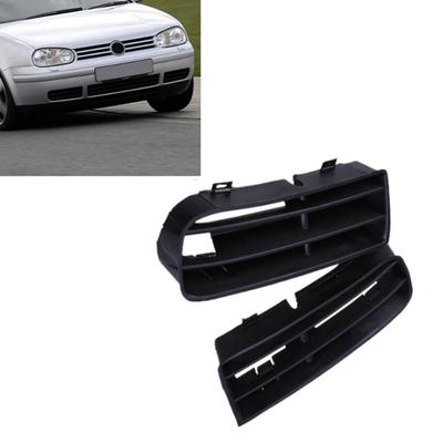 For VW Golf/Variant/4 Motion 1998-2002 2003 2004 Car Front Lower Side Bumper Fog Light Grille Covers Air Guide Grills