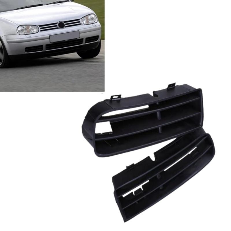 For VW Golf/Variant/4 Motion 1998-2002 2003 2004 Car Front Lower Side Bumper Fog Light Grille Covers Air Guide Grills