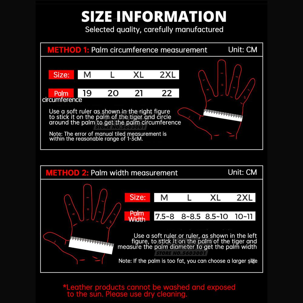 Genuine Leather Motorcycle Gloves Winter Moto Gloves Men Summer Goatskin Motorbike Touch Screen Fist Joint Protect